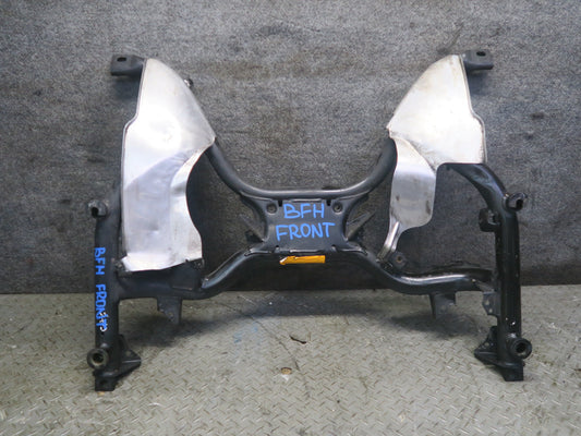 97-03 BMW E39 540i 4.4L M62 Front Suspension Crossmember w Heat Shield Assy OEM