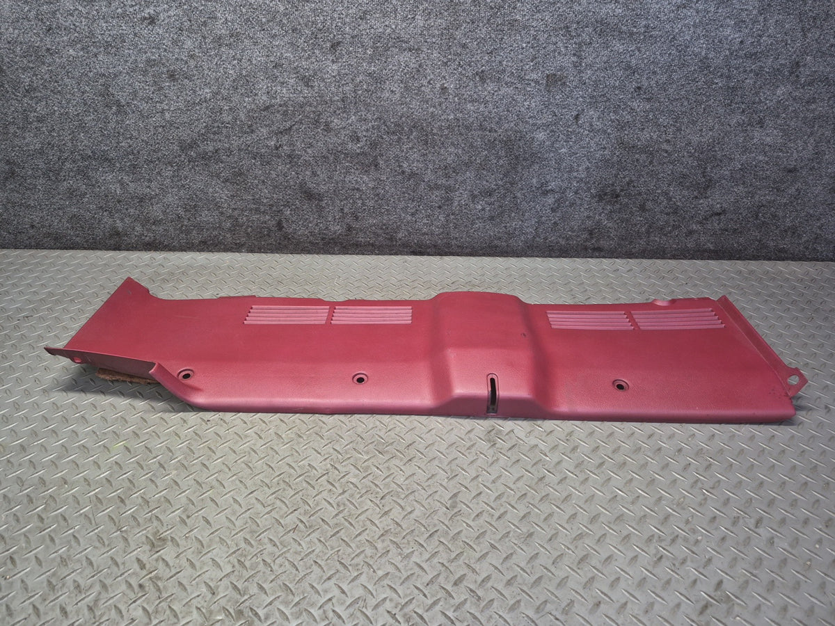 85-89 Nissan Z31 300ZX 2+0 Rear Trunk Lock Latch Interior Trim Panel Cover OEM