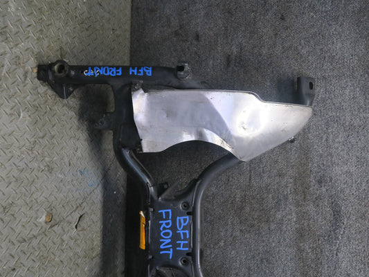 97-03 BMW E39 540i 4.4L M62 Front Suspension Crossmember w Heat Shield Assy OEM