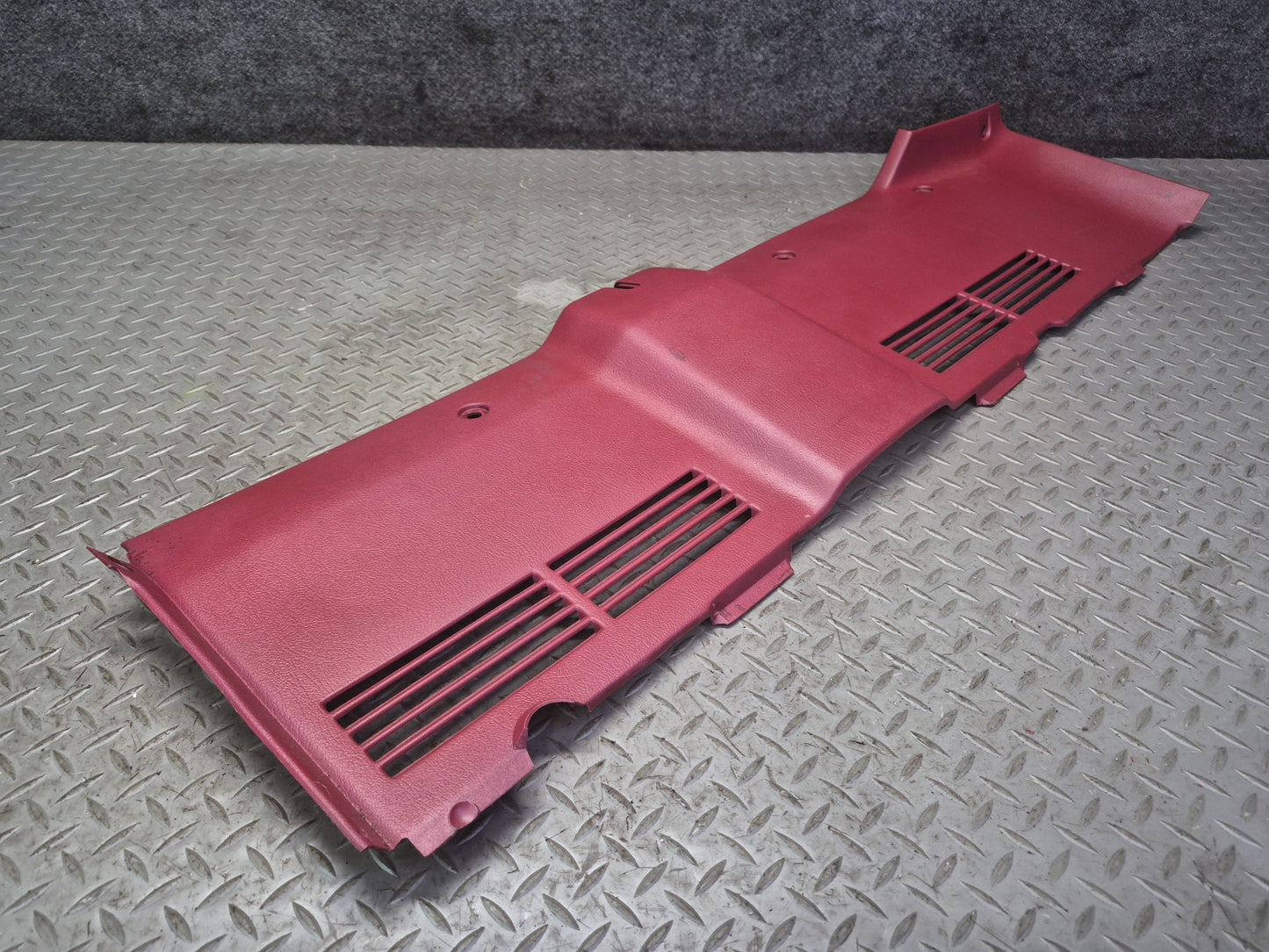 85-89 Nissan Z31 300ZX 2+0 Rear Trunk Lock Latch Interior Trim Panel Cover OEM