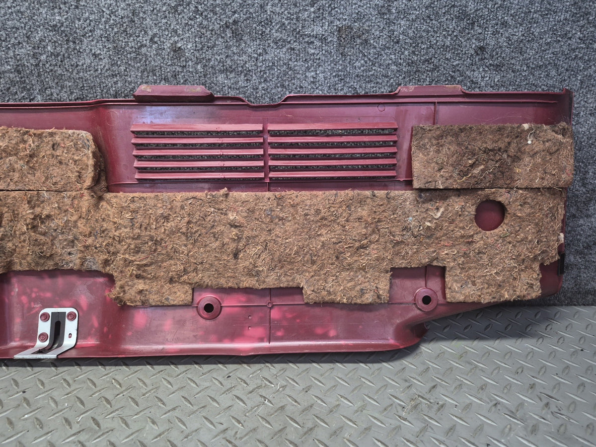 85-89 Nissan Z31 300ZX 2+0 Rear Trunk Lock Latch Interior Trim Panel Cover OEM