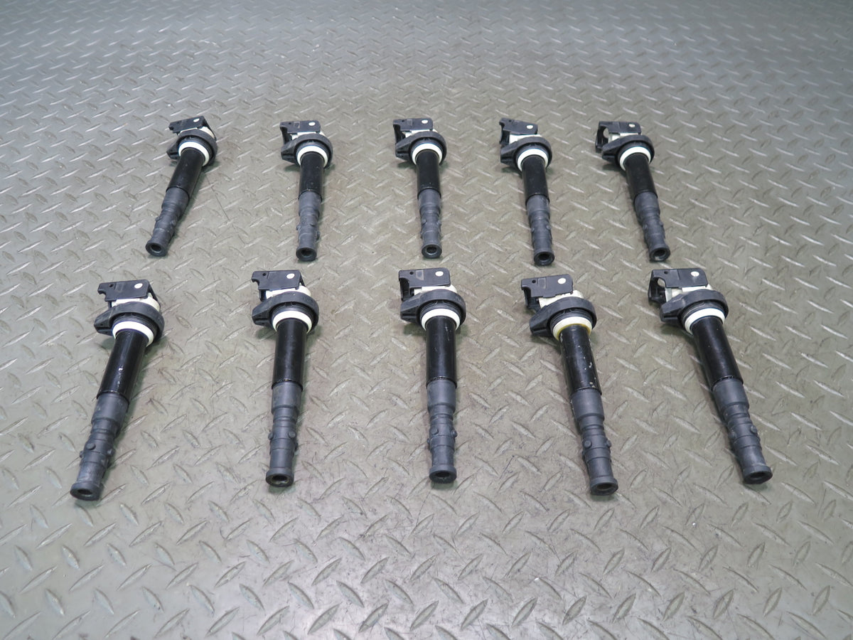 2006-2010 BMW E64 E63 M6 S85 V10 Engine Ignition Coils Set of 10