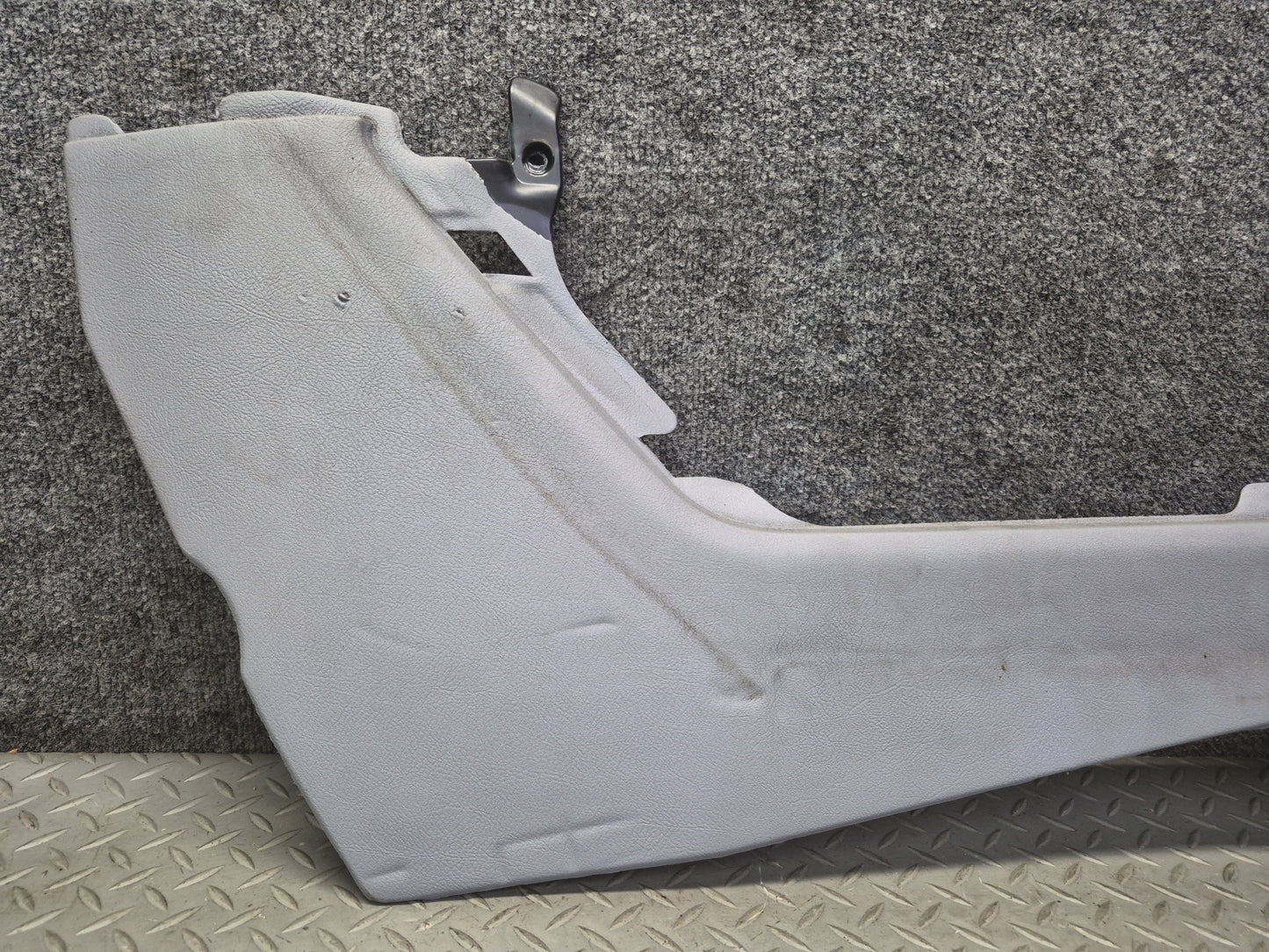 01-06 BMW E46 330ci Conv Set of 2 Rear Lower Quarter Trim Cover Panel Gray Dmgd