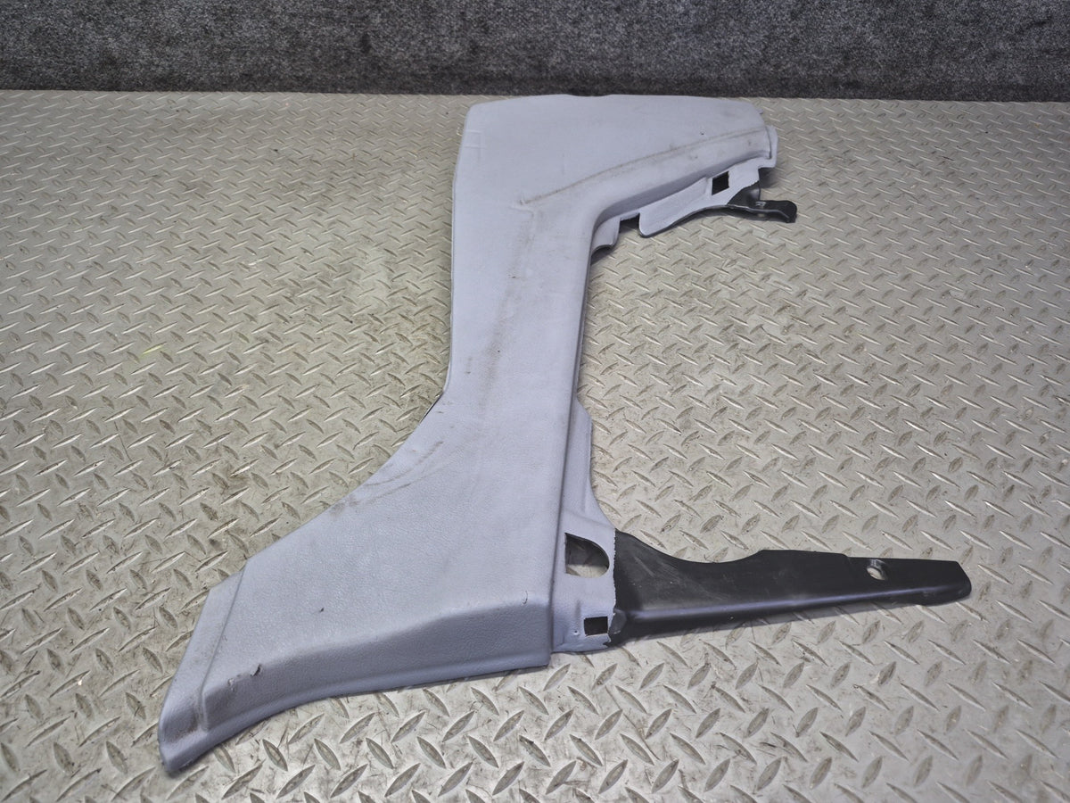01-06 BMW E46 330ci Conv Set of 2 Rear Lower Quarter Trim Cover Panel Gray Dmgd