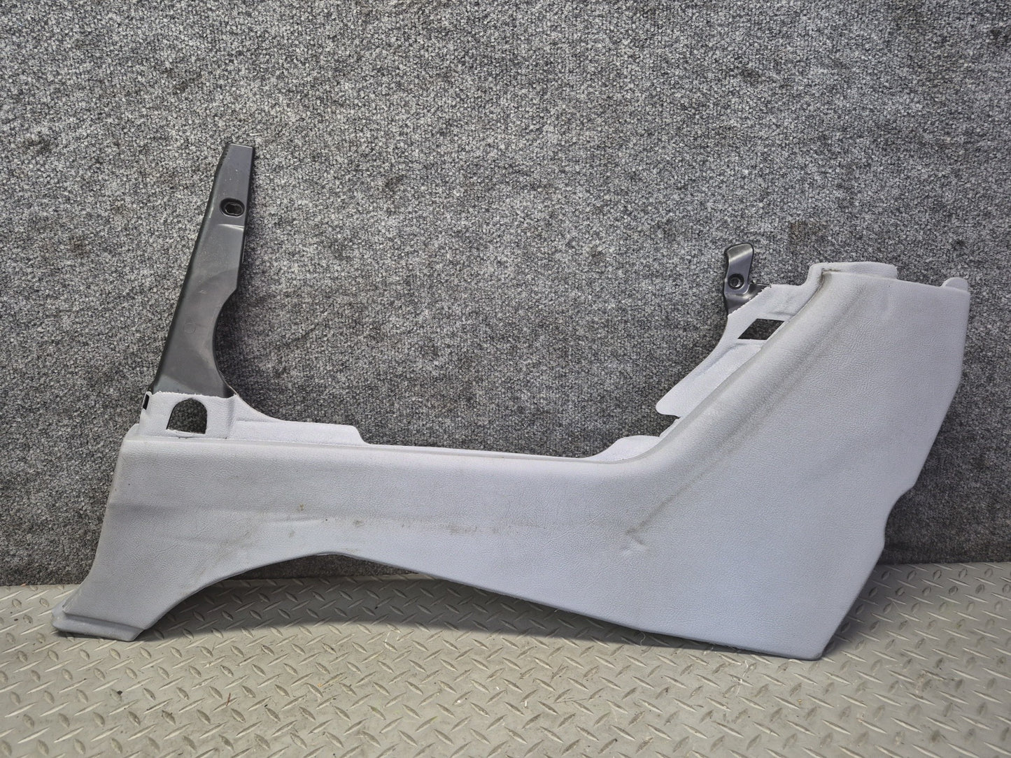 01-06 BMW E46 330ci Conv Set of 2 Rear Lower Quarter Trim Cover Panel Gray Dmgd
