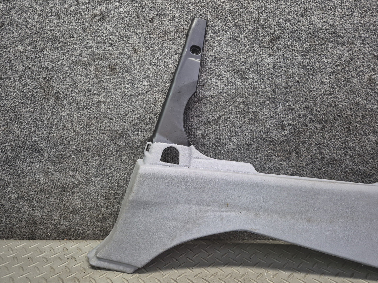 01-06 BMW E46 330ci Conv Set of 2 Rear Lower Quarter Trim Cover Panel Gray Dmgd