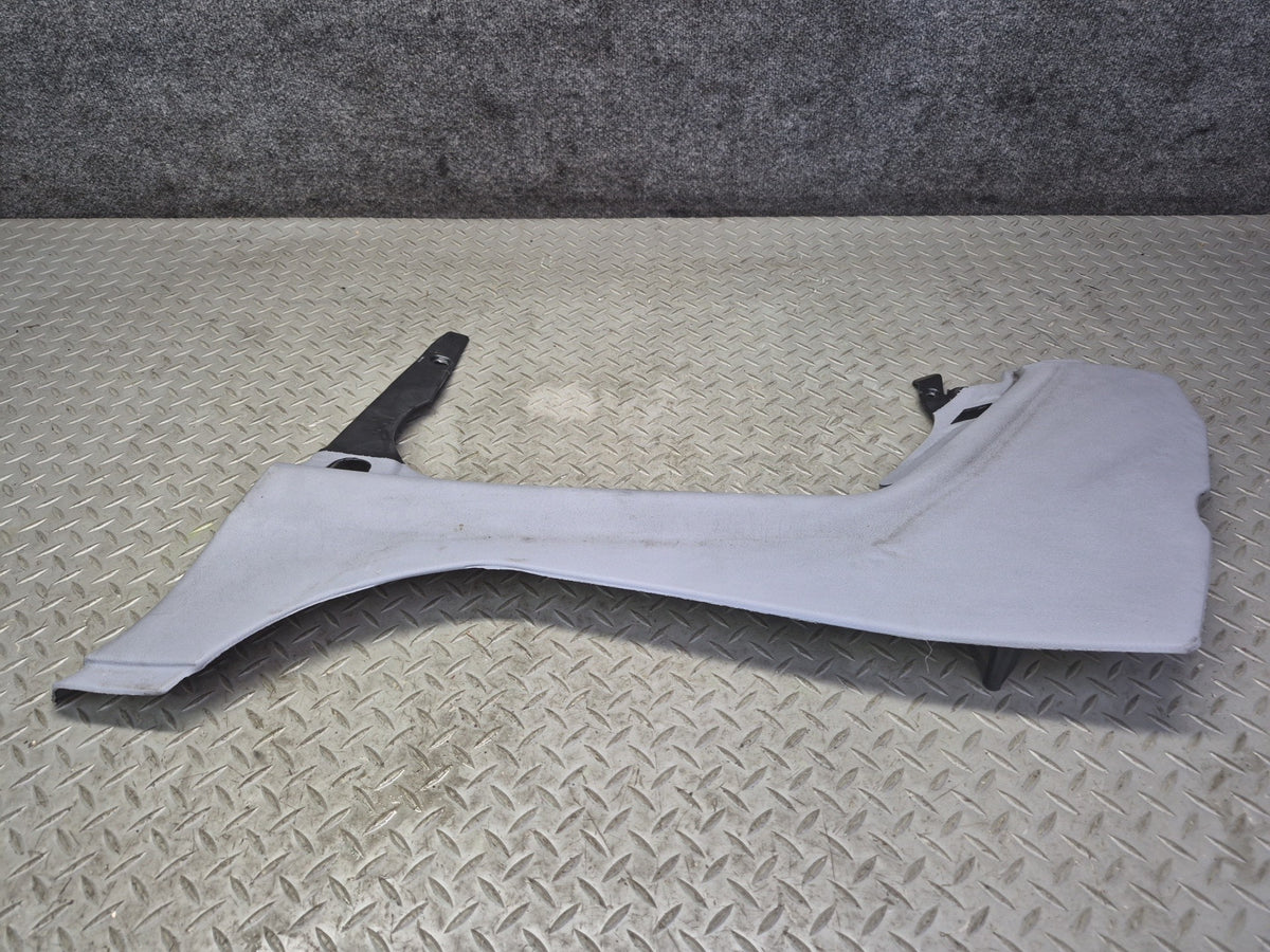 01-06 BMW E46 330ci Conv Set of 2 Rear Lower Quarter Trim Cover Panel Gray Dmgd