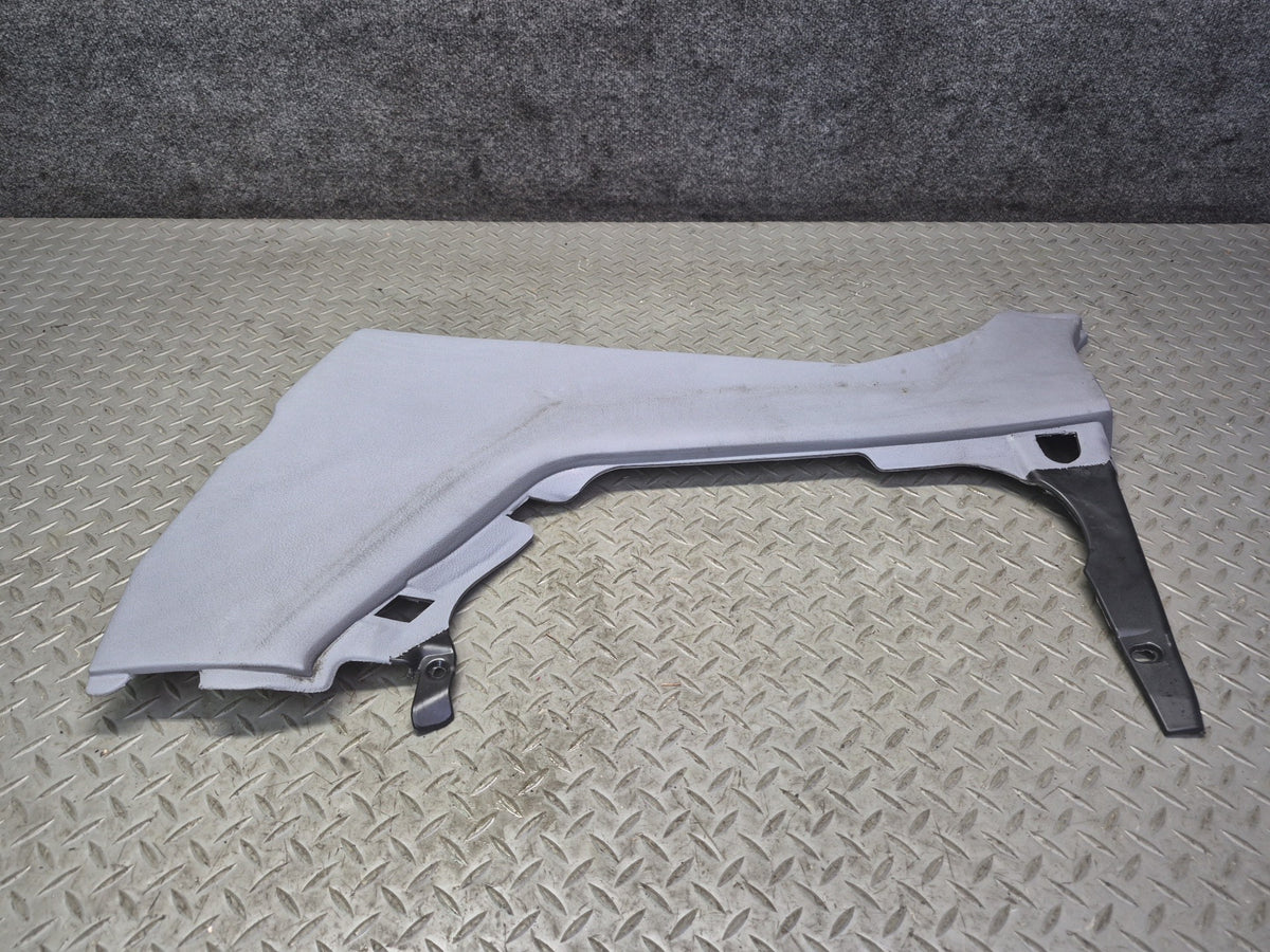 01-06 BMW E46 330ci Conv Set of 2 Rear Lower Quarter Trim Cover Panel Gray Dmgd