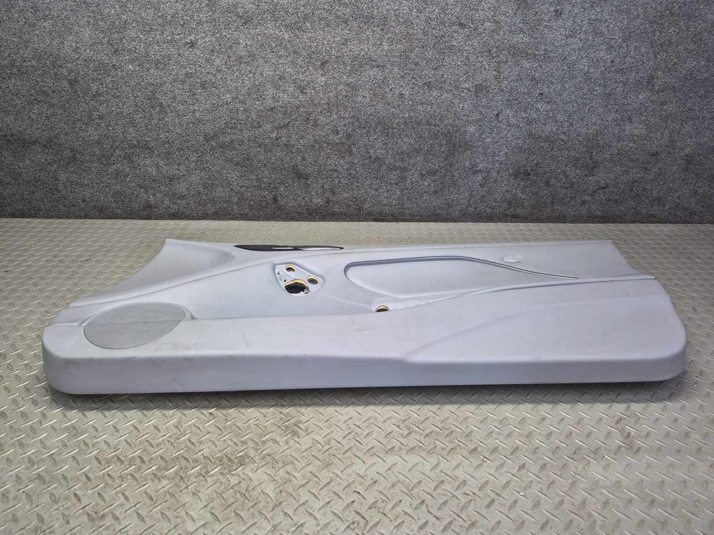 01-06 BMW E46 330ci Coupe Convert Front Door Trim Cover Panel Set Gray 110K OEM