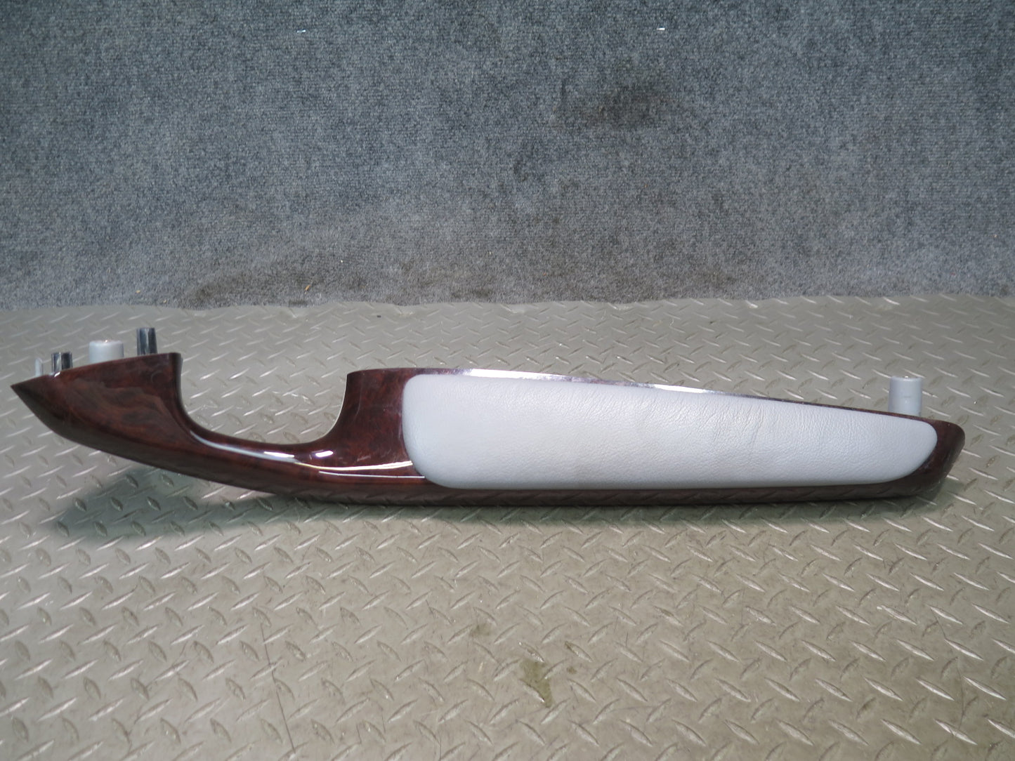 01-06 BMW E46 330Ci Convert Front & Rear Door Quarter Armrest Trim Wood Set OEM