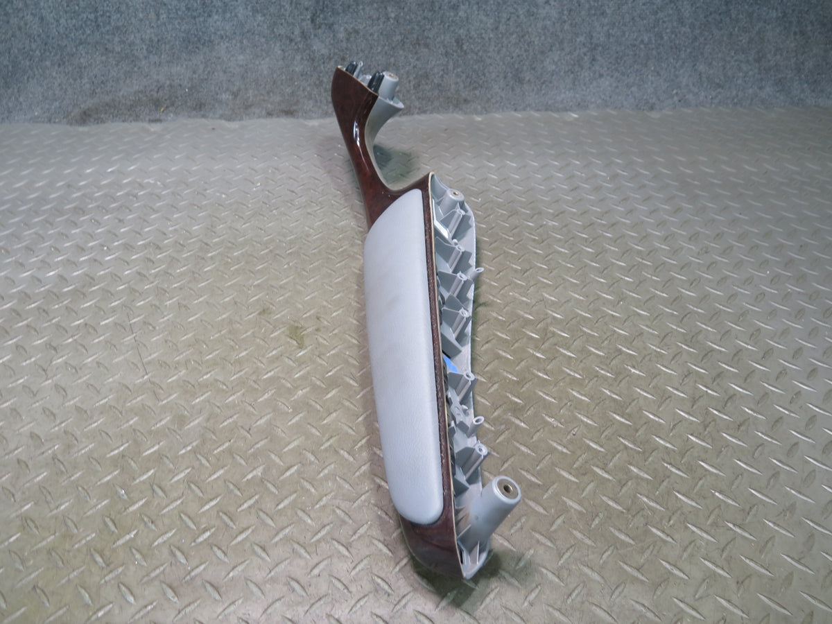 01-06 BMW E46 330Ci Convert Front & Rear Door Quarter Armrest Trim Wood Set OEM