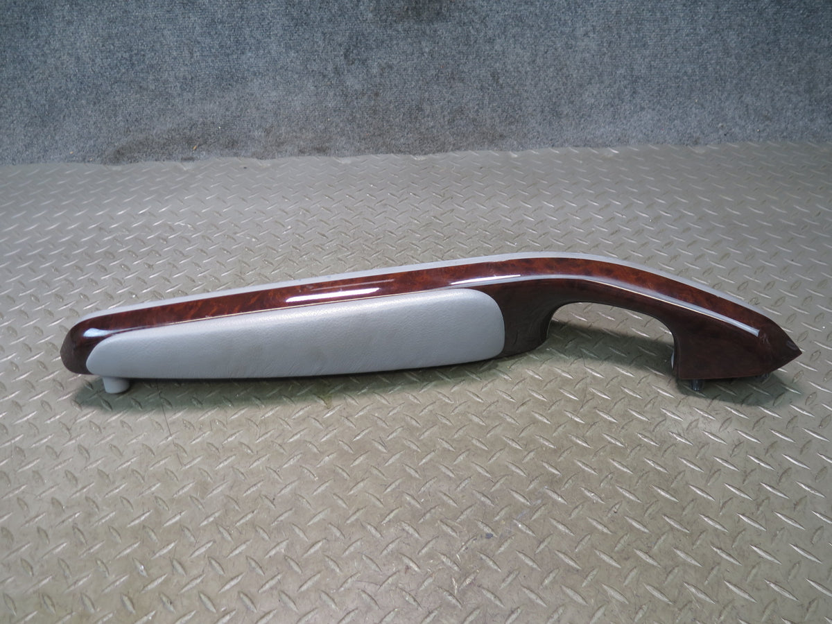 01-06 BMW E46 330Ci Convert Front & Rear Door Quarter Armrest Trim Wood Set OEM