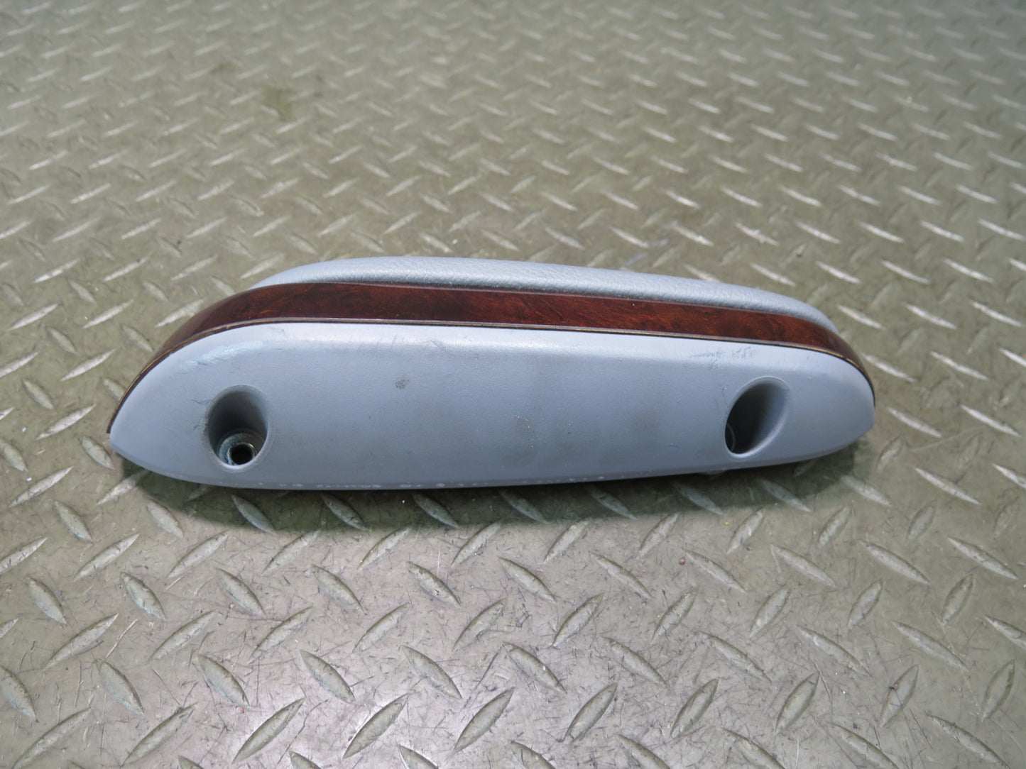 01-06 BMW E46 330Ci Convert Front & Rear Door Quarter Armrest Trim Wood Set OEM
