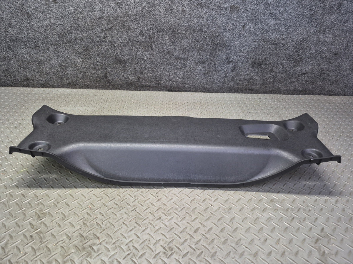10-19 Nissan Z34 370Z Convertible Rear Trunk Scuff Sill Plate Trim Panel OEM