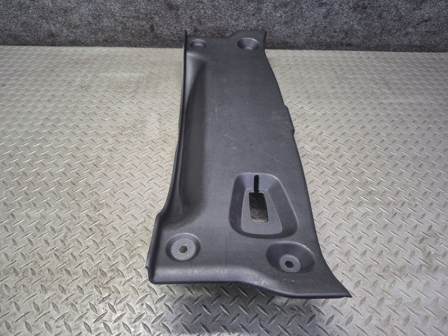 10-19 Nissan Z34 370Z Convertible Rear Trunk Scuff Sill Plate Trim Panel OEM