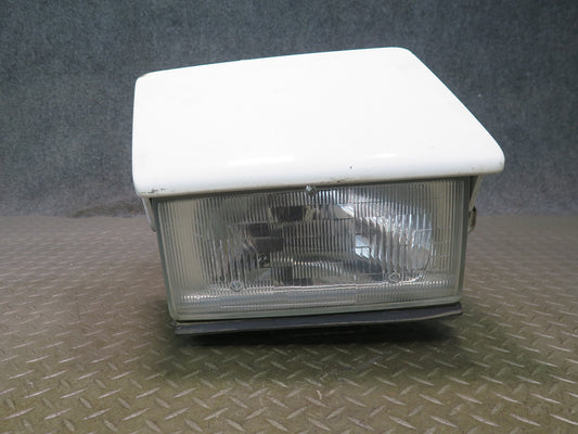 87-89 Nissan Z31 300ZX Front Right POP UP Headlight Lamp w Cover White OEM