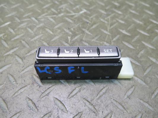 08-12 Lexus UVF46L LS600h Front Left Seat Adjust Control Memory Switch OEM