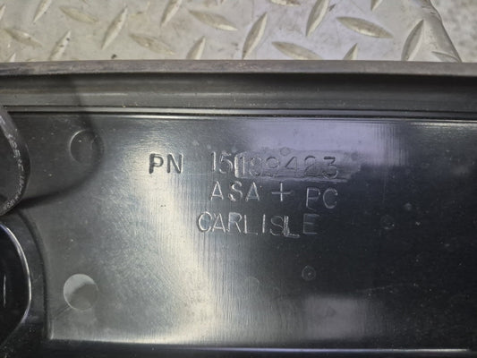 2003-2009 Hummer H2 Rear Trunk Tailgate Liftgate Upper Spoiler 15189423