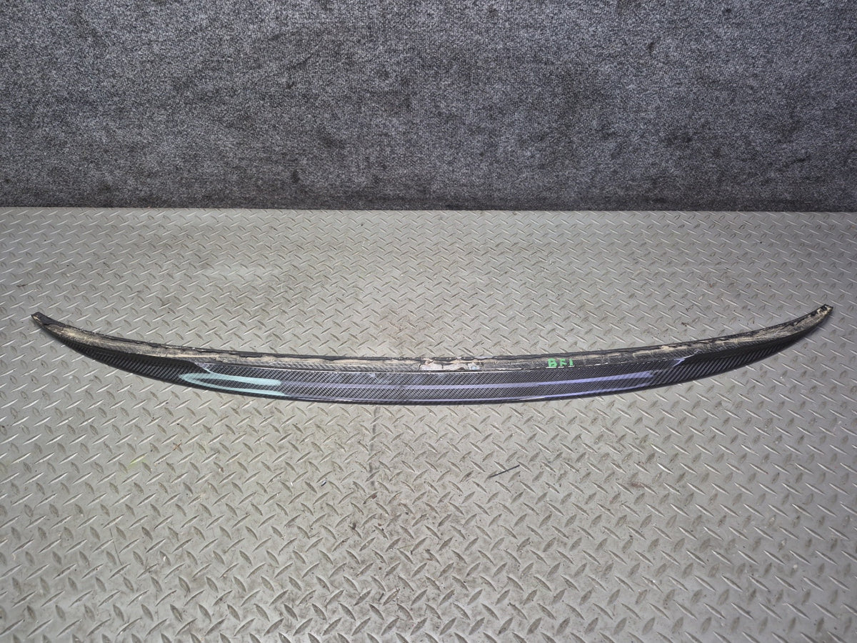 2012-2016 BMW F10 M5 Rear Trunk  Lid Carbon Fiber Spoiler