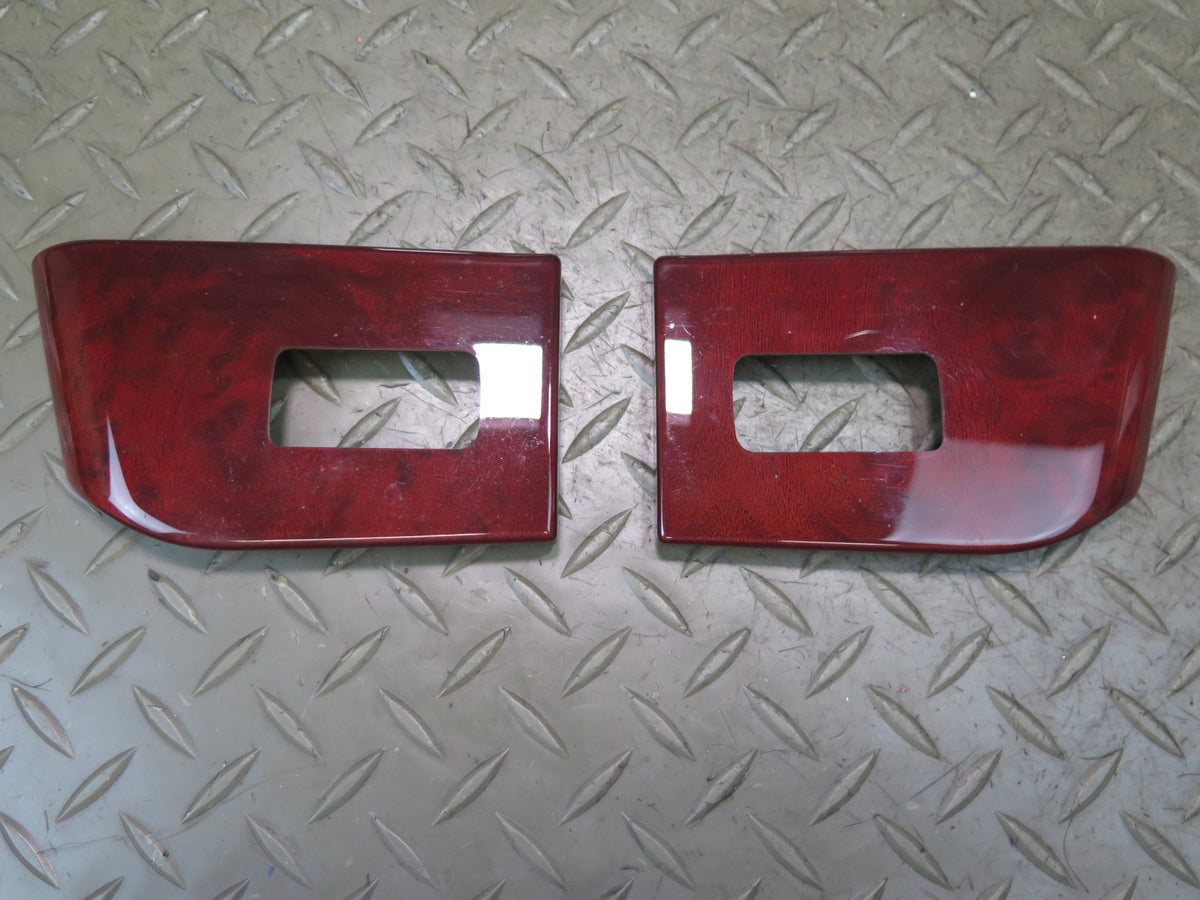 10-16 Lexus UVF46L LS600h Set of 10 Door Wood Trim Bezel Panel Set OEM