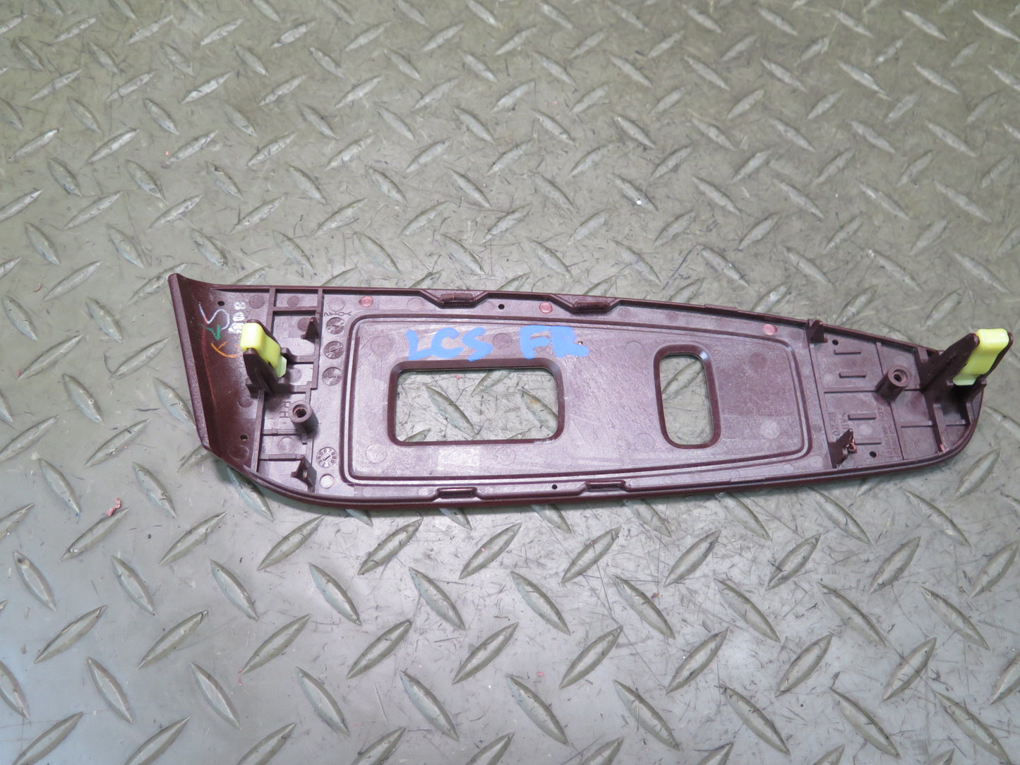 10-16 Lexus UVF46L LS600h Set of 10 Door Wood Trim Bezel Panel Set OEM