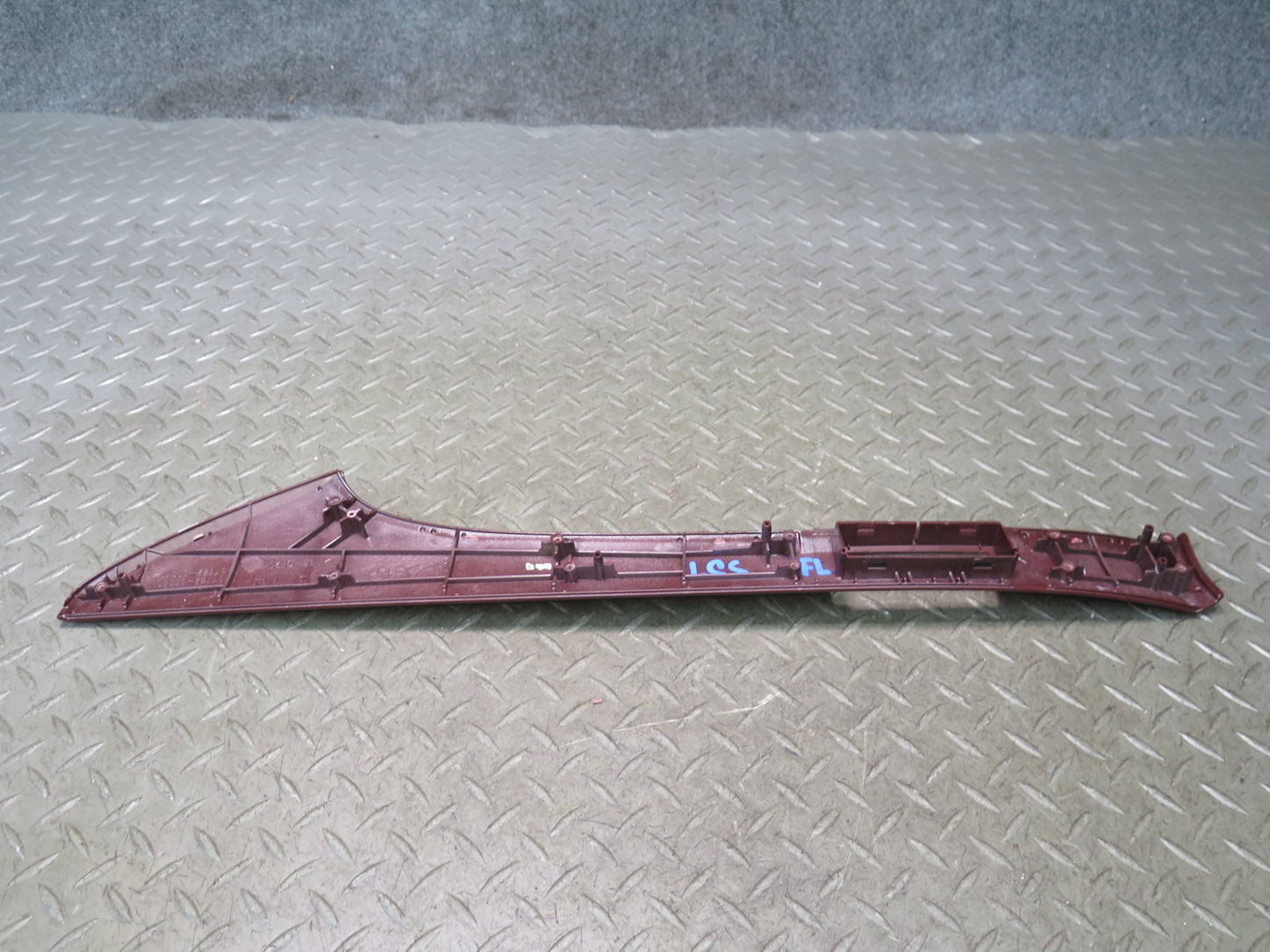 10-16 Lexus UVF46L LS600h Set of 10 Door Wood Trim Bezel Panel Set OEM