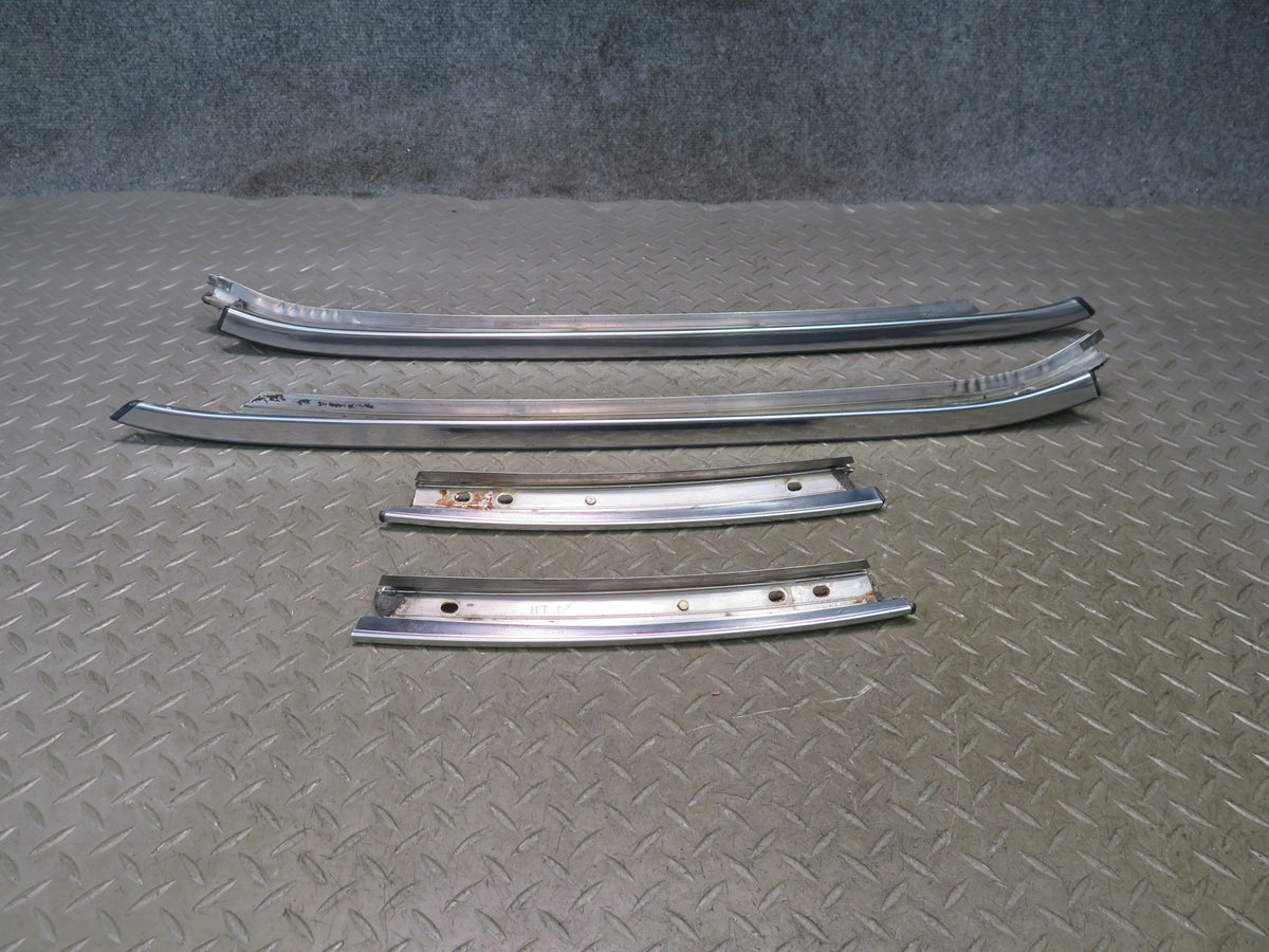 87-89 Nissan Z31 300ZX 2+2 Set of 4 A & B Pillar T-top Trim Cover Molding OEM
