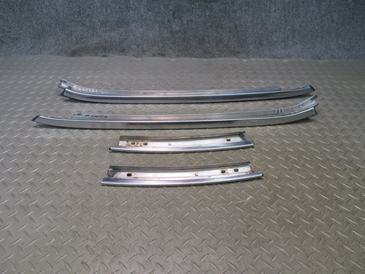 87-89 Nissan Z31 300ZX 2+2 Set of 4 A & B Pillar T-top Trim Cover Molding OEM
