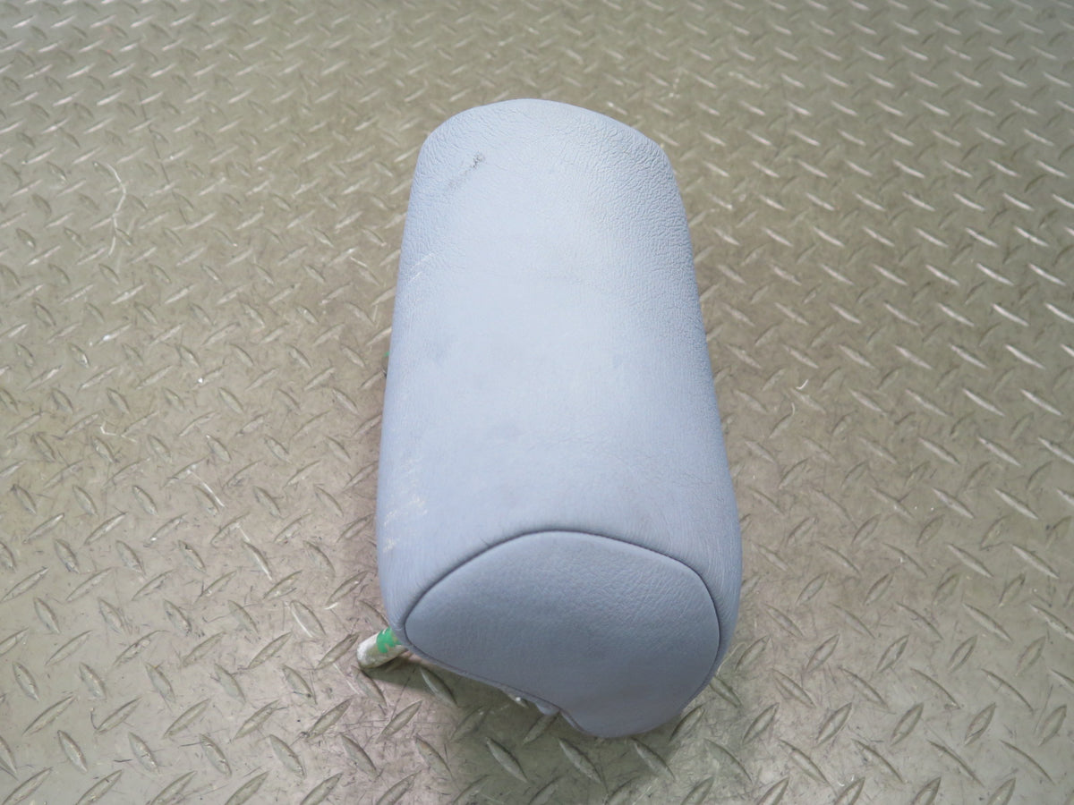 97-03 BMW E39 540i Sedan Rear Left Right Center Leather Headrest Set Gray OEM
