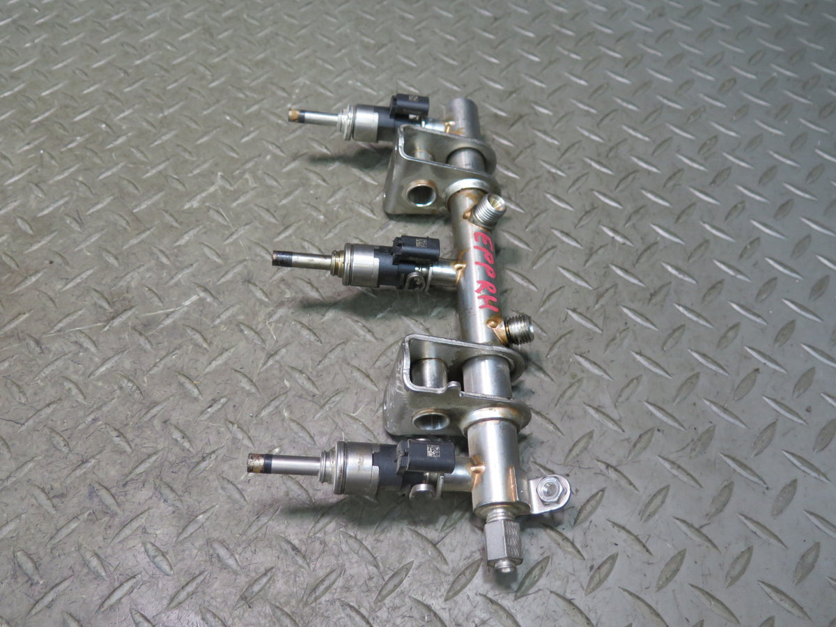 2014-2016 Porsche Panamera 970 3.0L Left & Right Fuel Rail Line W/ Injectors Set