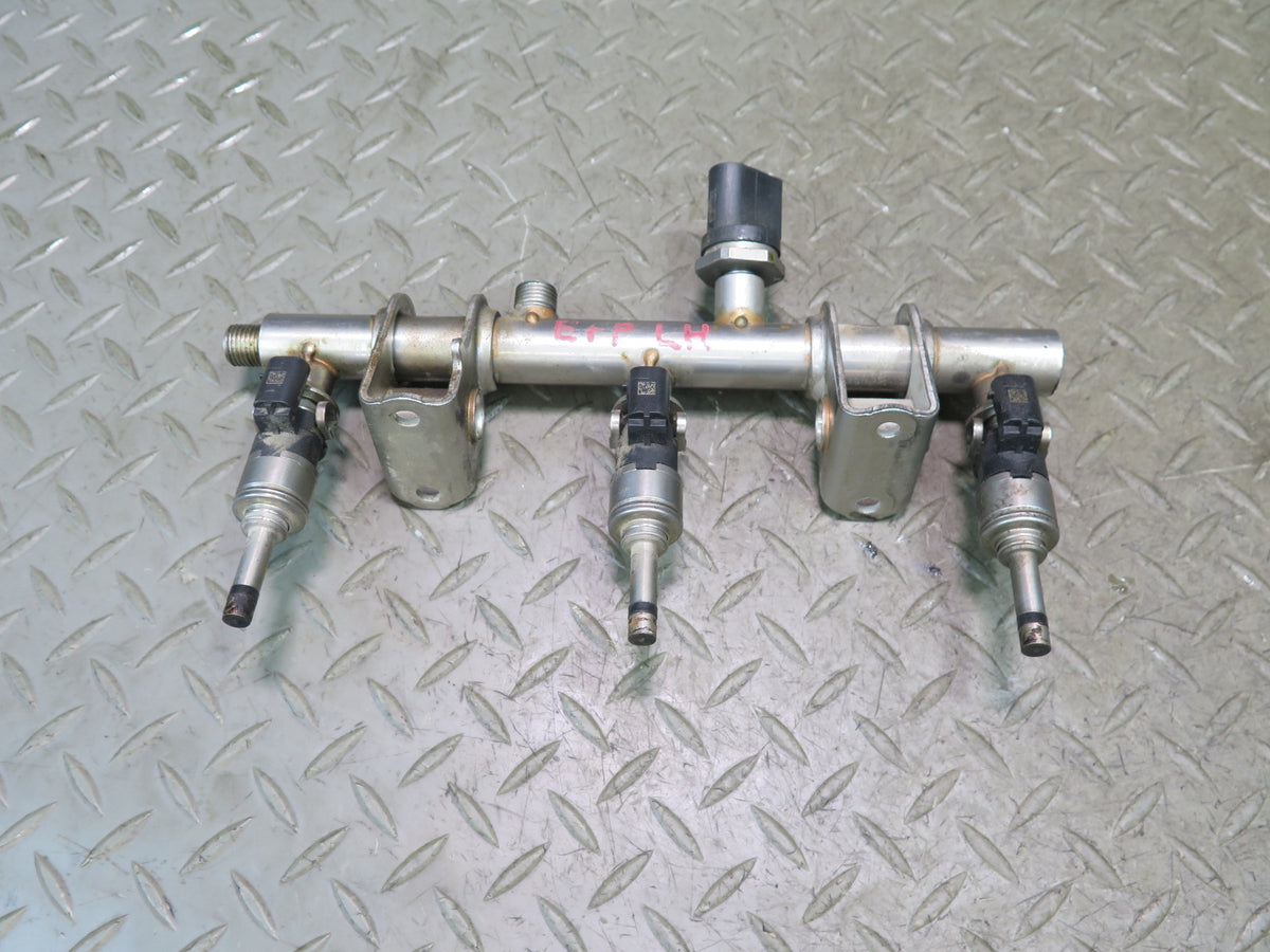 2014-2016 Porsche Panamera 970 3.0L Left & Right Fuel Rail Line W/ Injectors Set