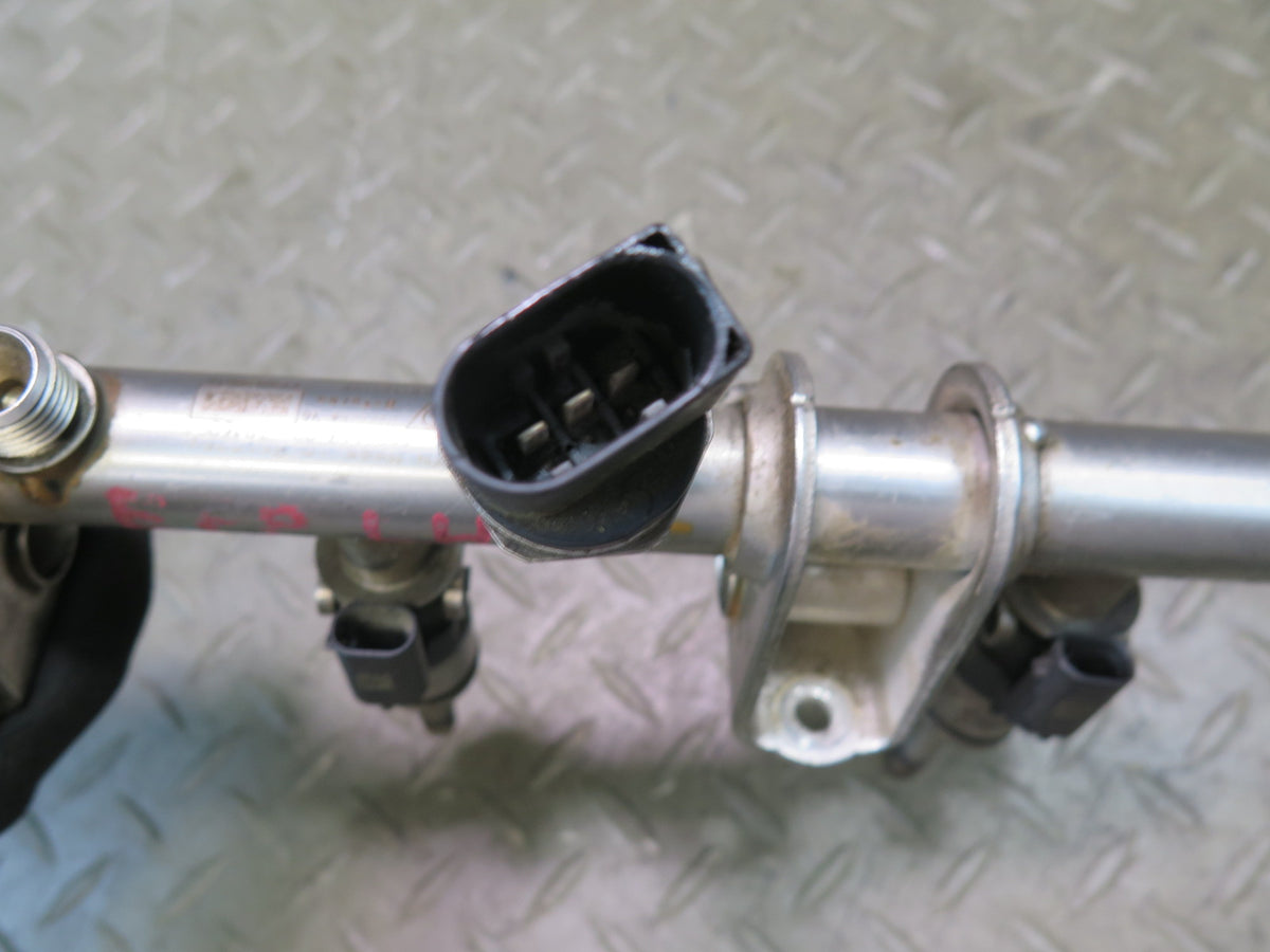 2014-2016 Porsche Panamera 970 3.0L Left & Right Fuel Rail Line W/ Injectors Set