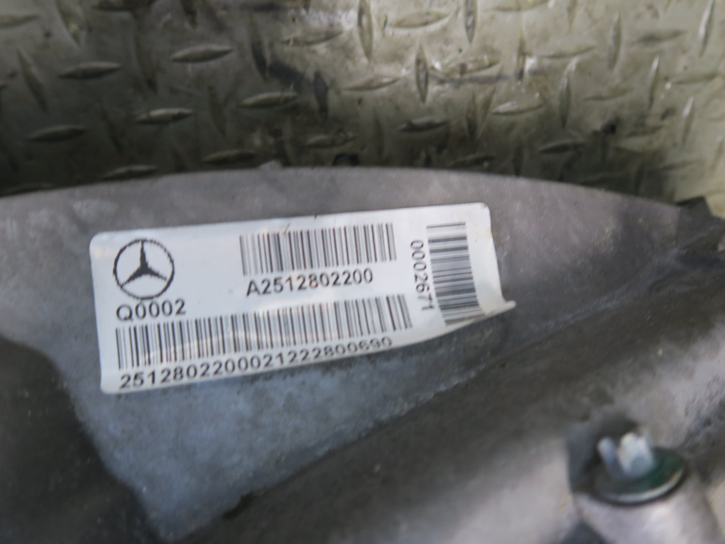 2012-2015 Mercedes W166 ML63 AMG Transfer Case 2512802200