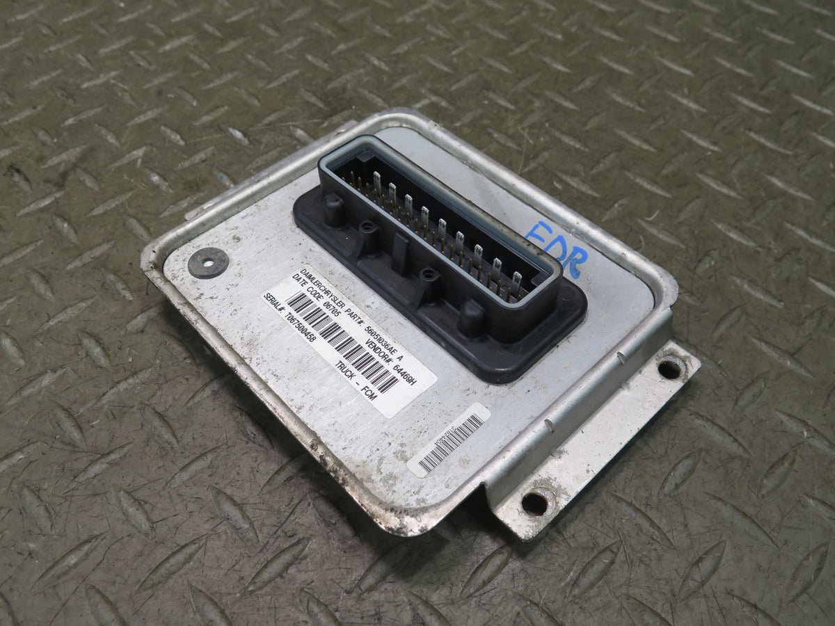 02-05 Dodge RAM 1500 DR Front BCM BCU Body Control Module Unit 56051036AE