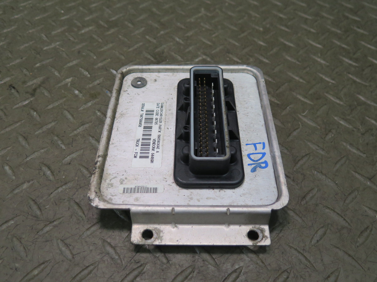 02-05 Dodge RAM 1500 DR Front BCM BCU Body Control Module Unit 56051036AE
