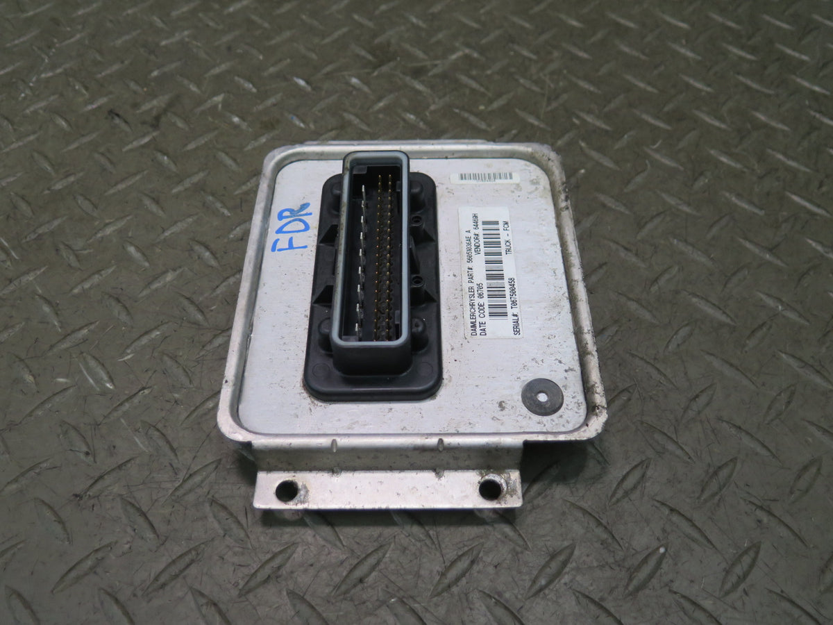 02-05 Dodge RAM 1500 DR Front BCM BCU Body Control Module Unit 56051036AE
