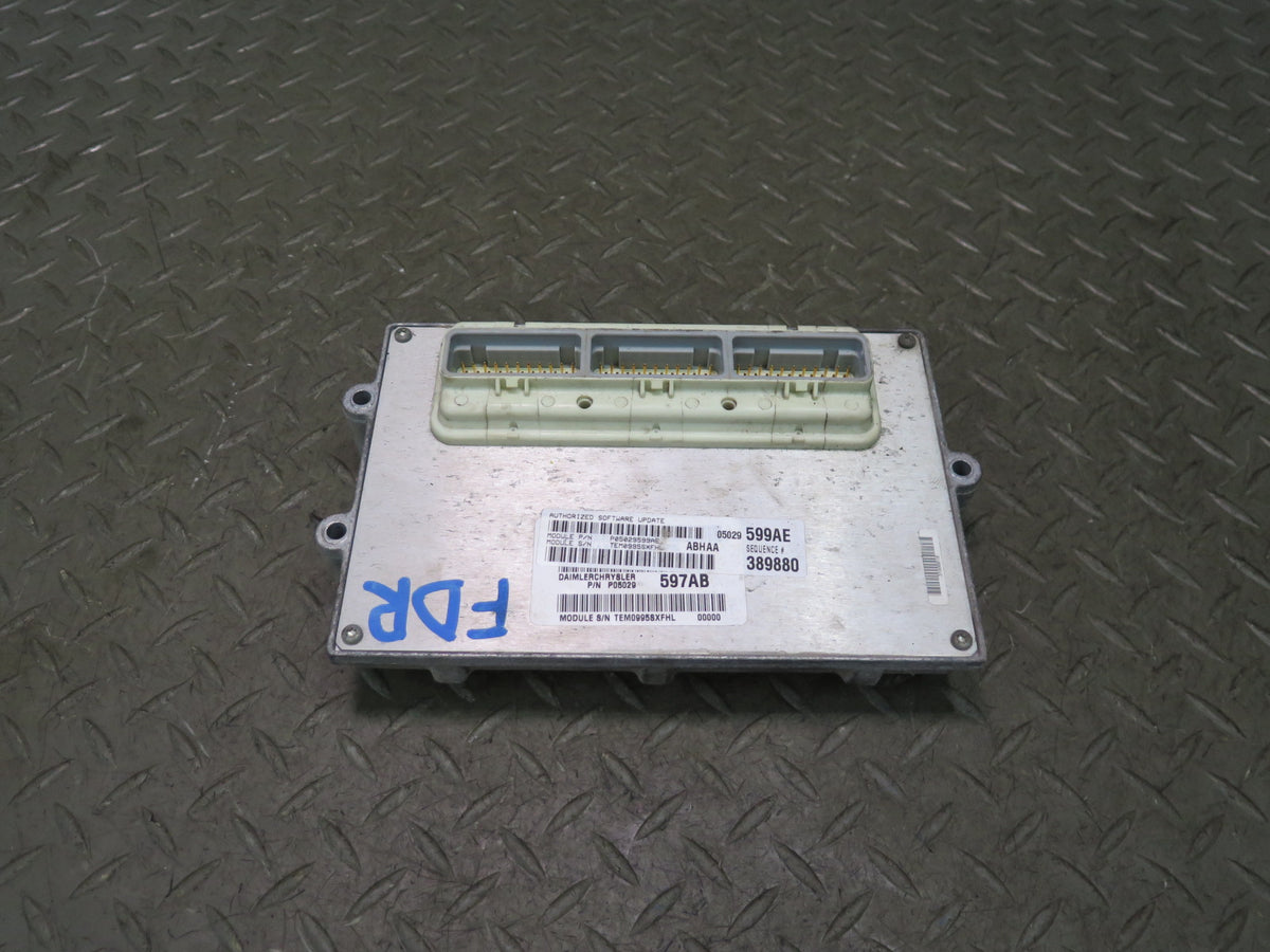 2005 Dodge RAM SRT10 DR 8.3L ECU ECM Engine  Control Module Unit 05029599AE OEM