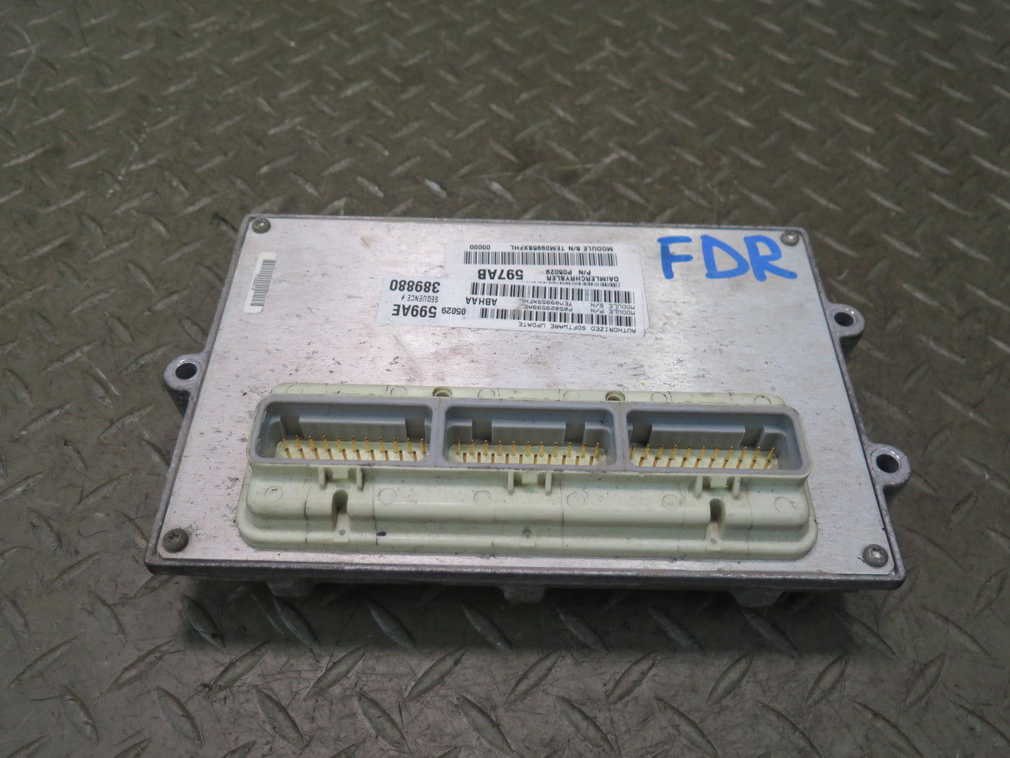 2005 Dodge RAM SRT10 DR 8.3L ECU ECM Engine  Control Module Unit 05029599AE OEM