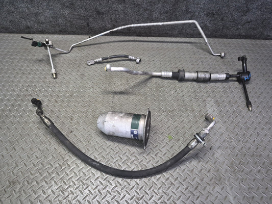 97-98 BMW E39 540i M62 Set of 5 A/C Air Condition Hose Pipe Line Dryer OEM