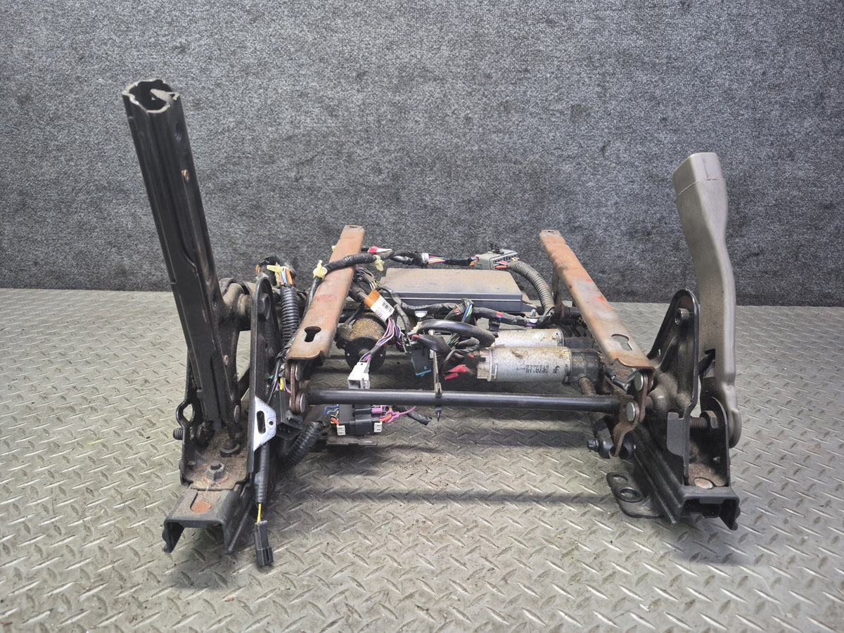 2003-2007 Hummer H2 Front Left Side Seat Lower Frame Track Rail W/ Motors