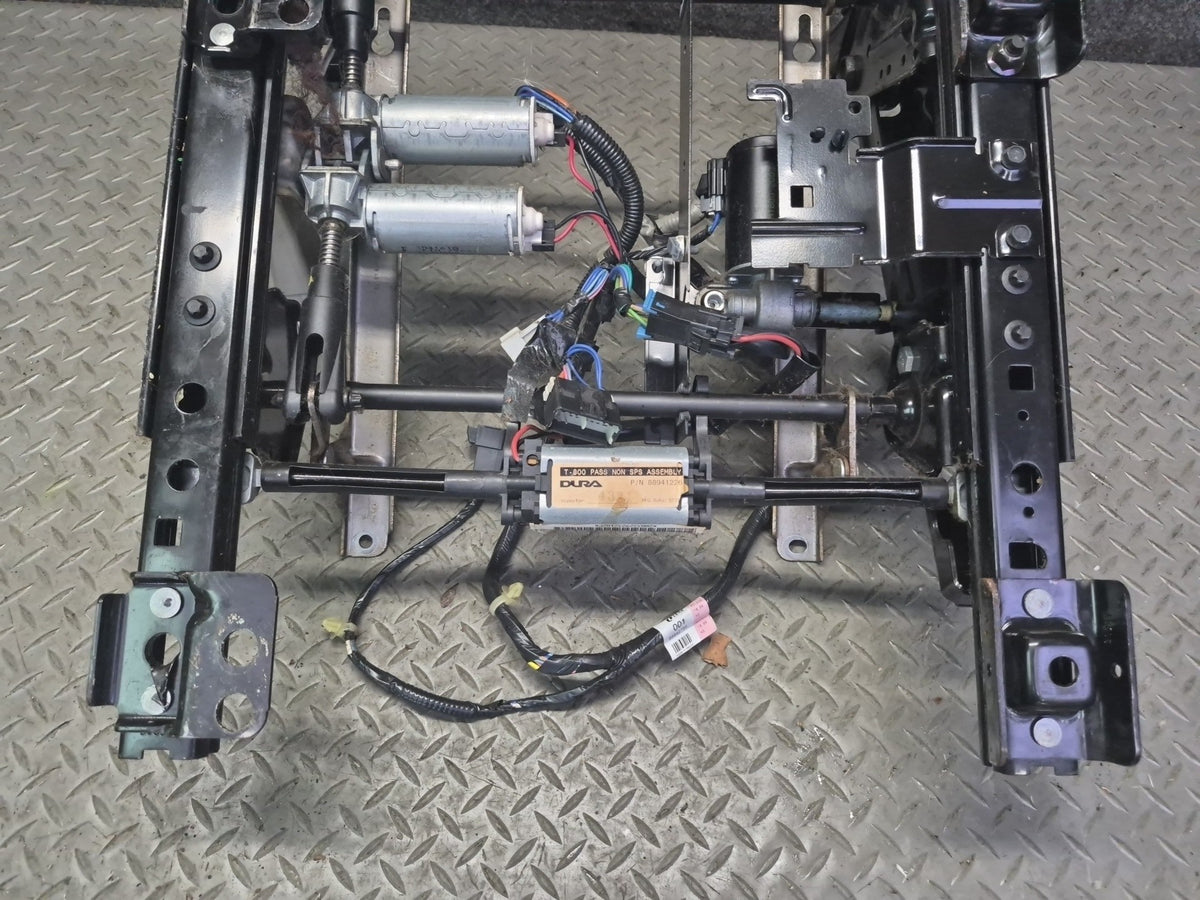 2003-2007 Hummer H2 Front Right Side Seat Lower Frame Track Rail W/ Motors