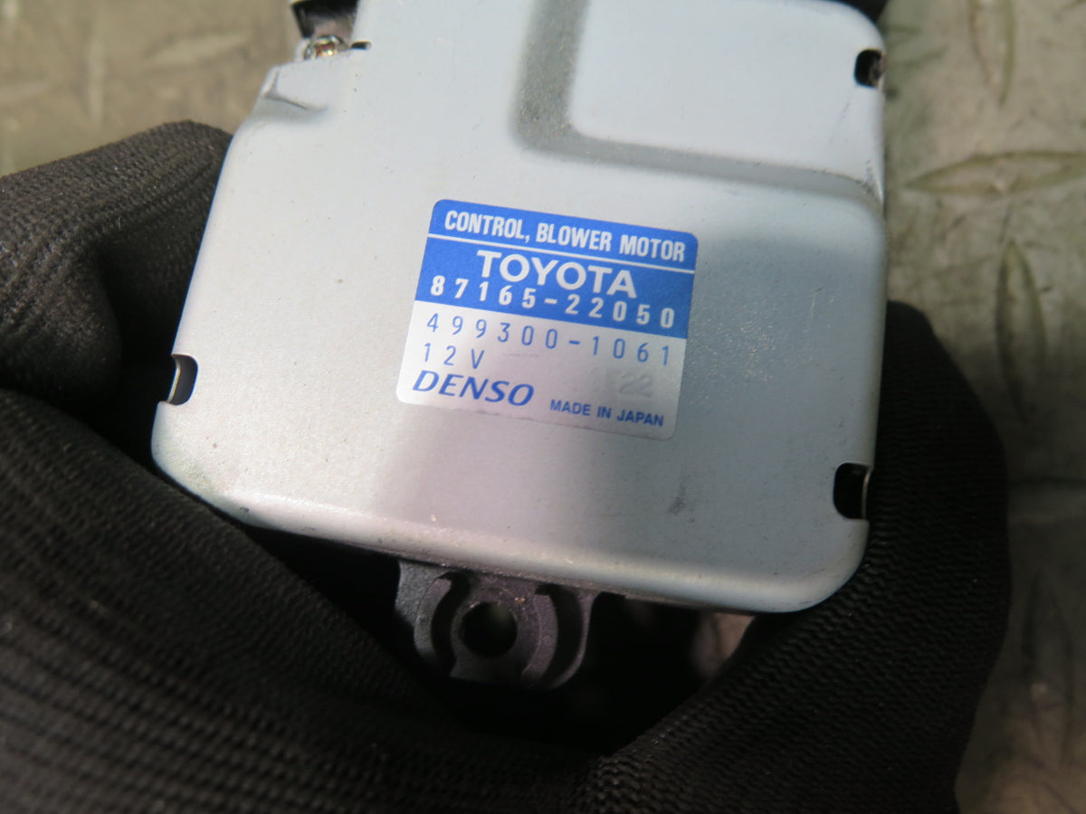 01-05 Lexus JCE10L IS300 A/C Heater Blower Motor Fan w Control Module Set OEM