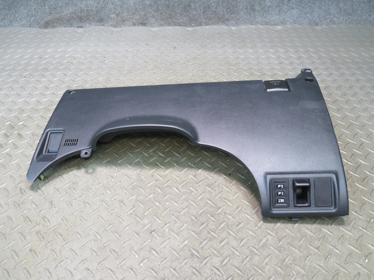 01-05 Lexus JCE10L IS300 Under Steering Wheel Dash Cover Panel Trim Black OEM