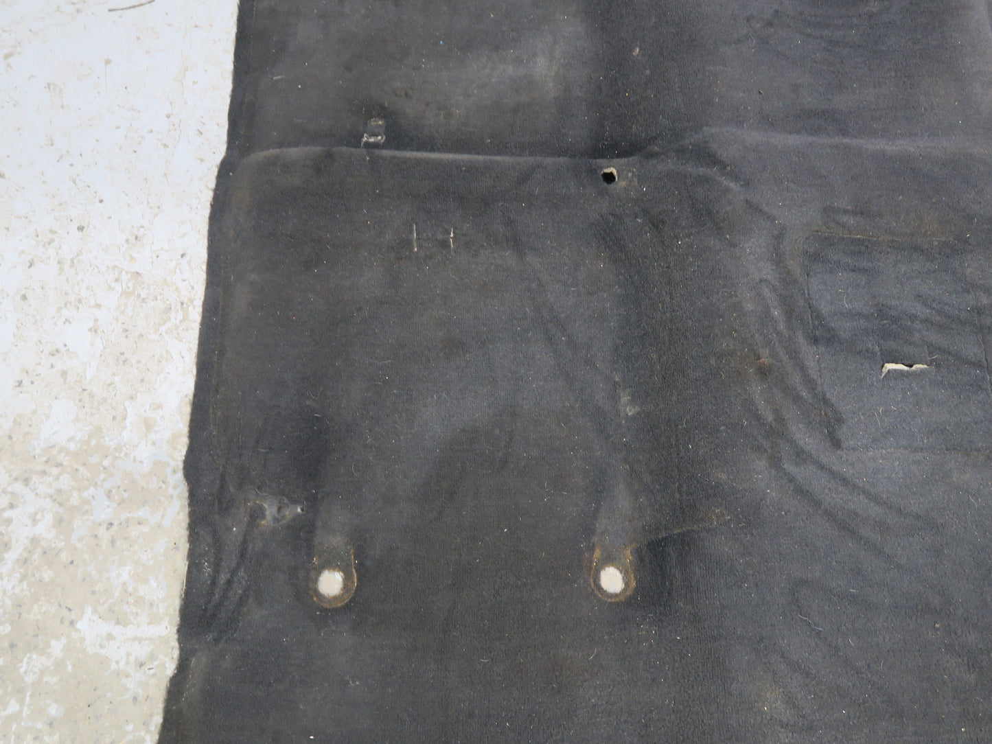 2005 Dodge RAM 1500 Crew CAB DR Floor MAT Carpet Cover Black OEM