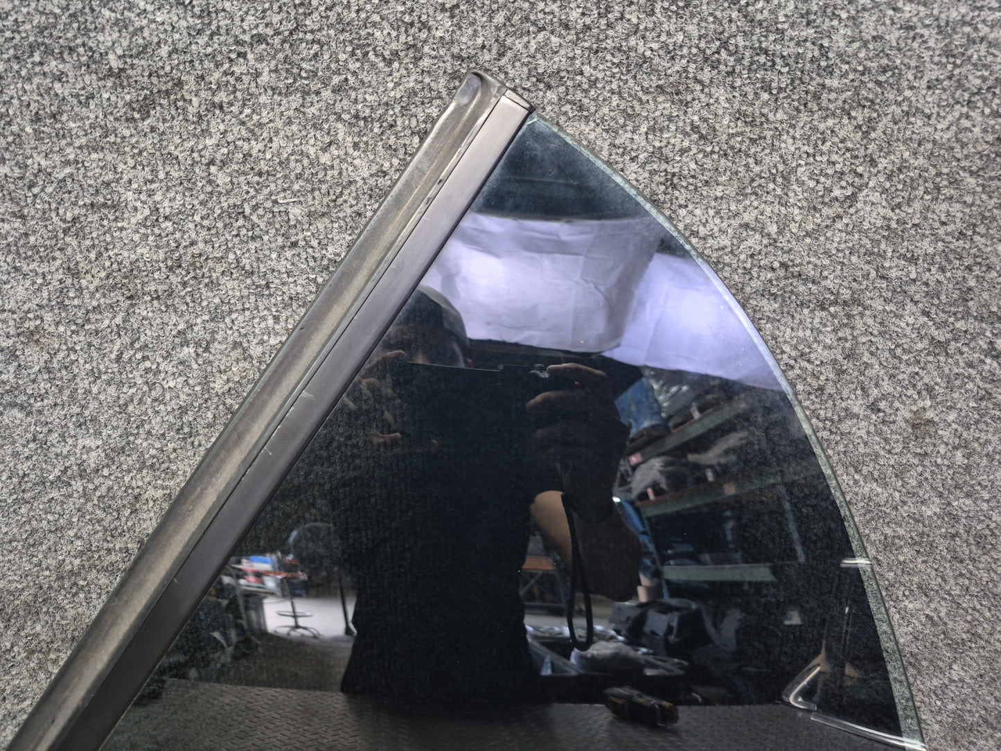 01-06 BMW E46 330ci Convertible Rear Left Quarter Glass Window Tinted OEM