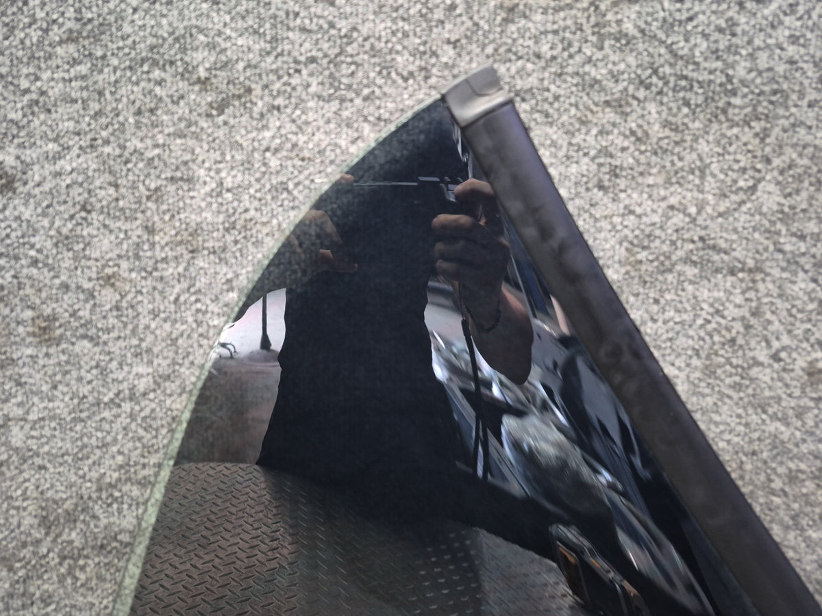 01-06 BMW E46 330ci Convertible Rear Left Quarter Glass Window Tinted OEM