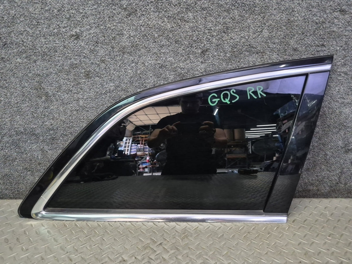 07-15 Audi 4L Q7 Rear Right Quarter Glass Window OEM