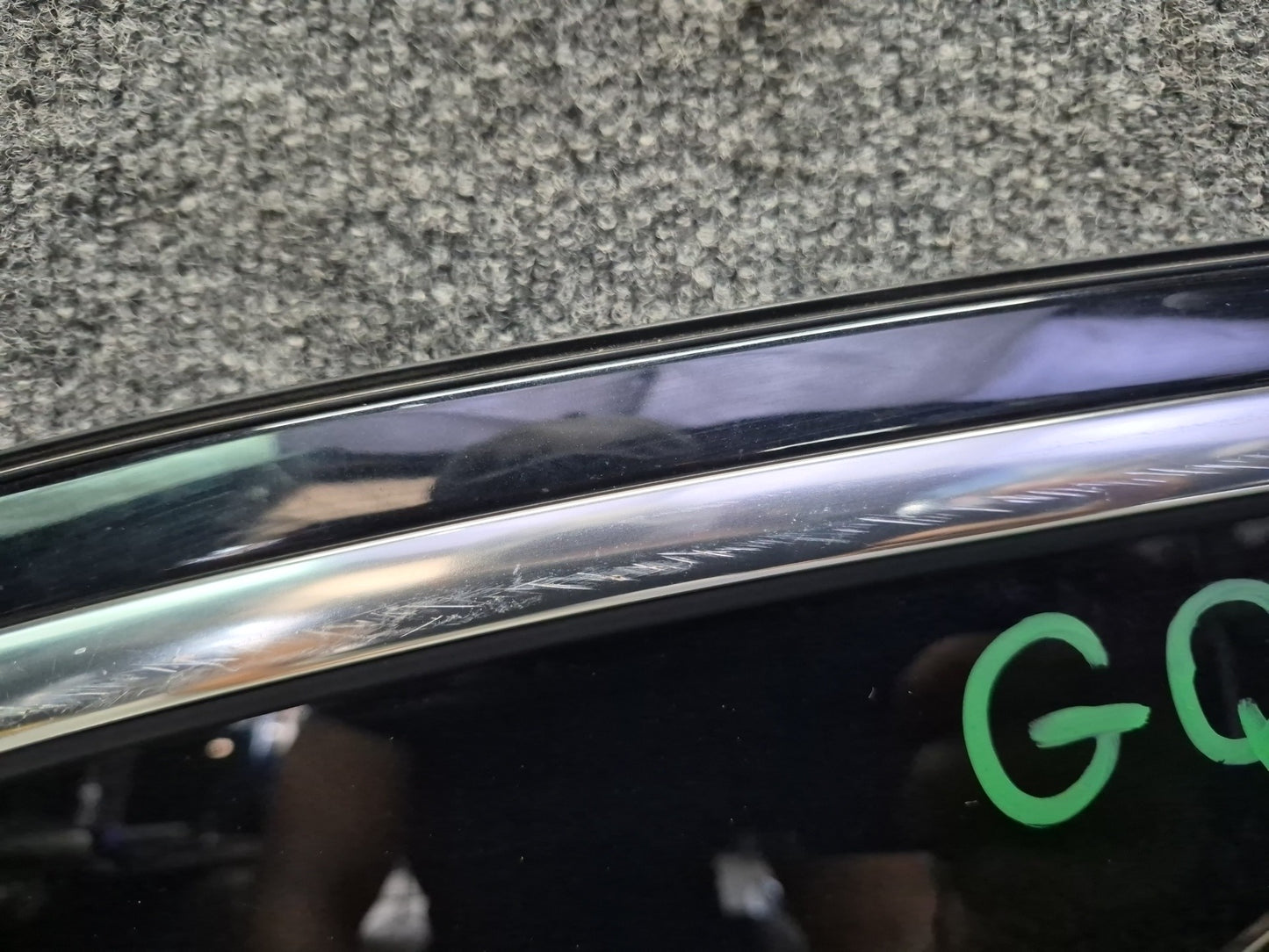 07-15 Audi 4L Q7 Rear Right Quarter Glass Window OEM