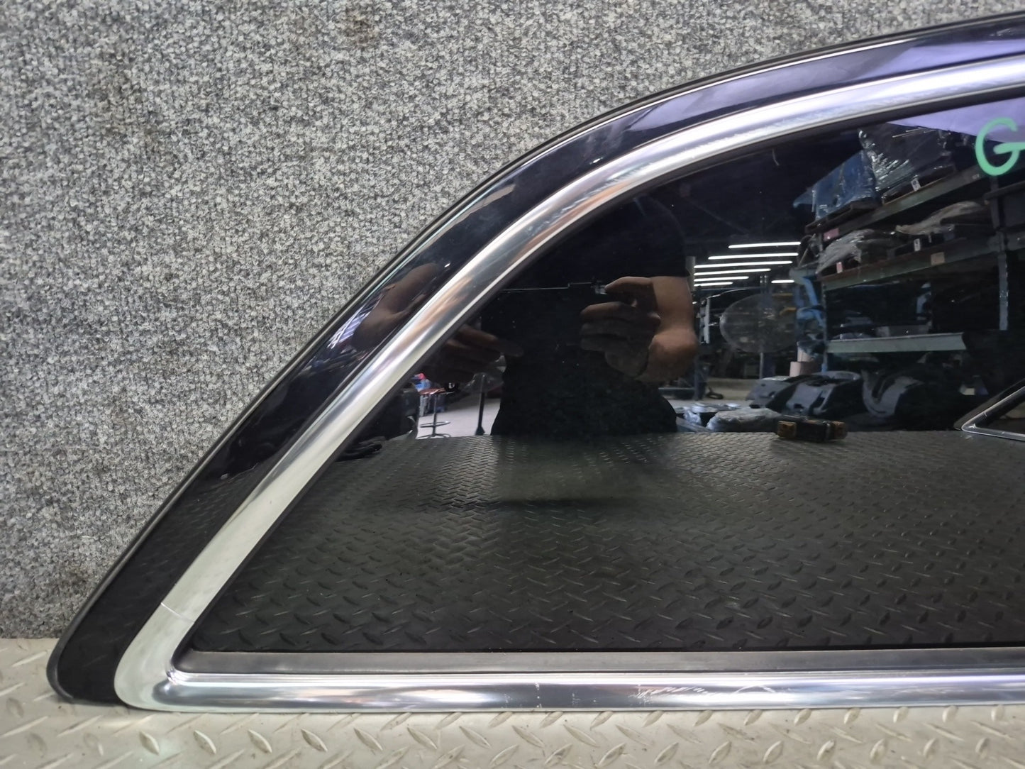 07-15 Audi 4L Q7 Rear Right Quarter Glass Window OEM