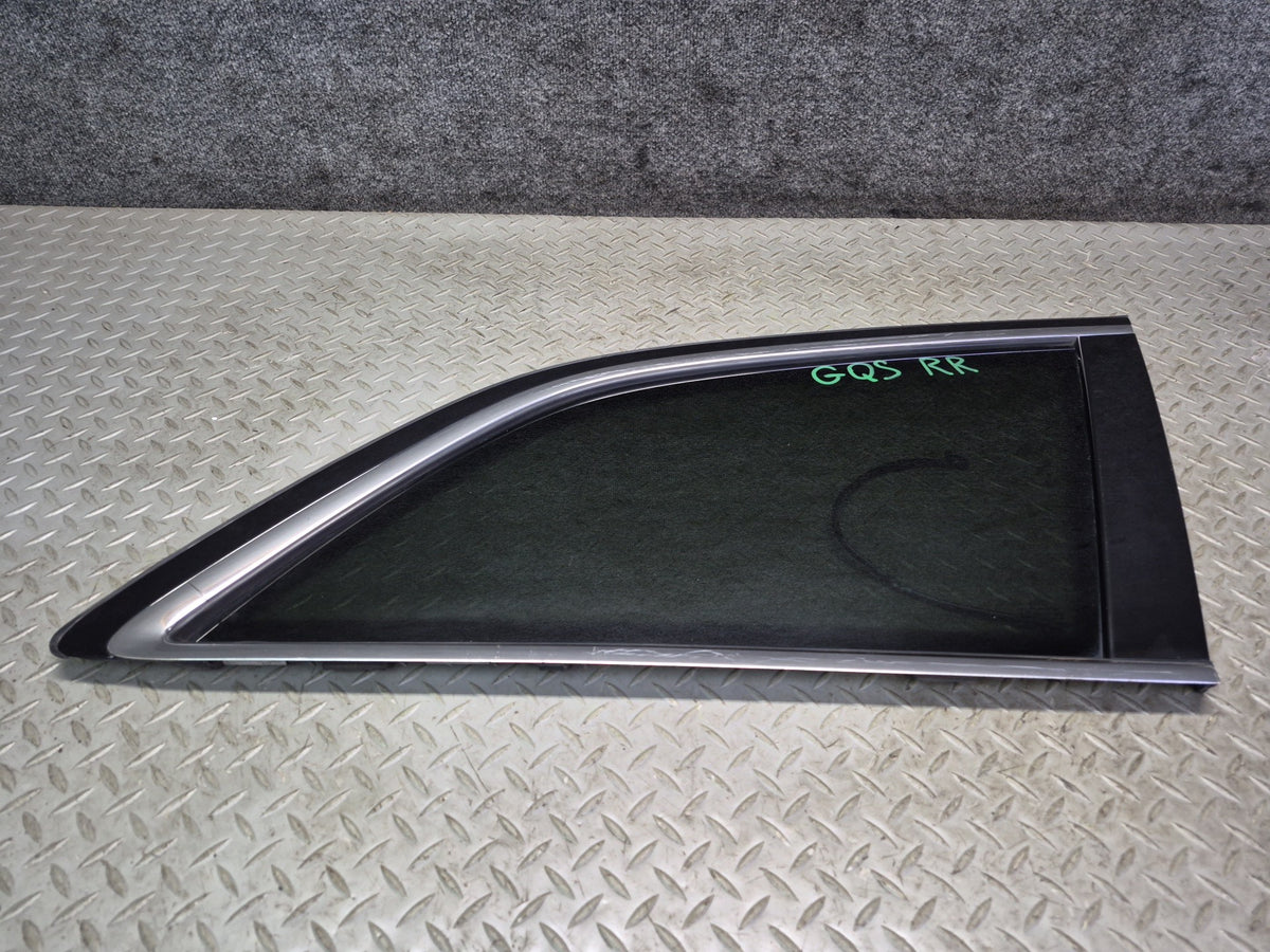 07-15 Audi 4L Q7 Rear Right Quarter Glass Window OEM